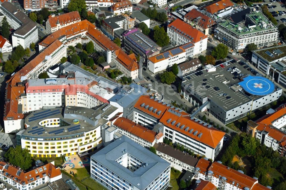 Luftbild Osnabrück - Klinikgelände des Krankenhauses Marienhospital in Osnabrück im Bundesland Niedersachsen, Deutschland