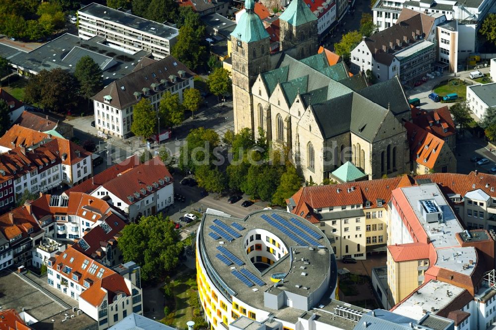 Osnabrück von oben - Klinikgelände des Krankenhauses Marienhospital in Osnabrück im Bundesland Niedersachsen, Deutschland