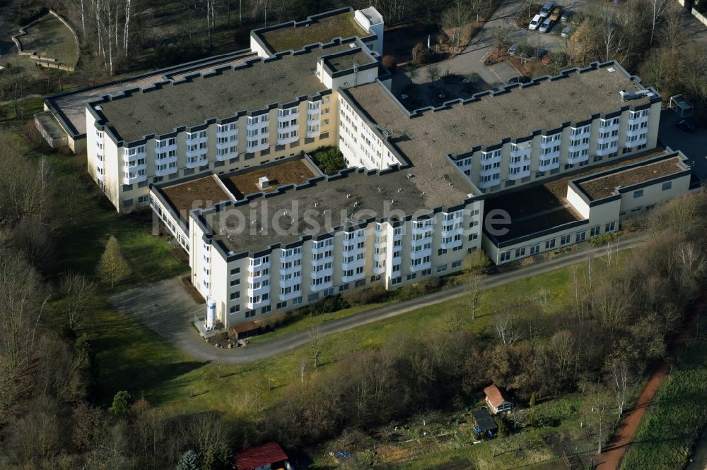 Luftbild Bad Tennstedt - Klinikgelände des Krankenhauses Median Klinik Am Badeweg in Bad Tennstedt im Bundesland Thüringen