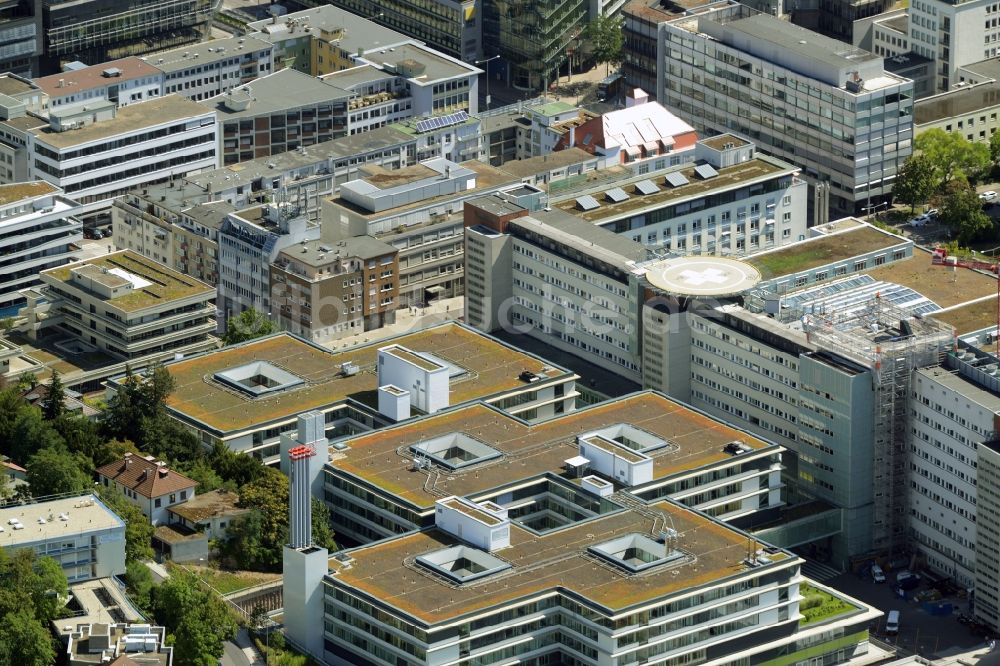 Luftbild Stuttgart - Klinikgelände des Krankenhauses Olgahospital des Klinikum in Stuttgart im Bundesland Baden-Württemberg