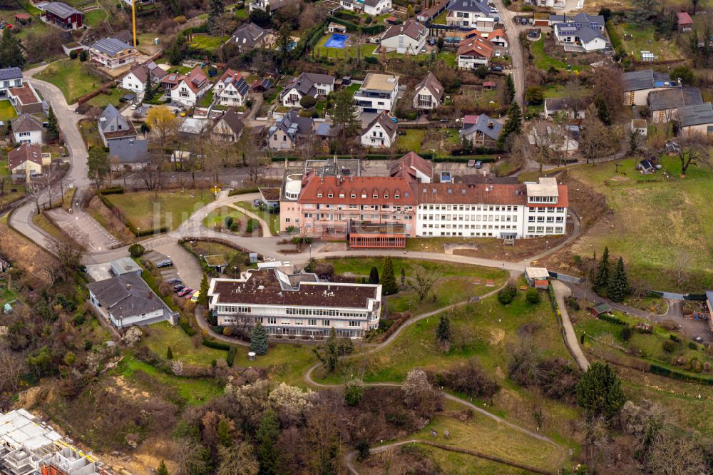 Luftbild Ettenheim - Klinikgelände des Krankenhauses Ortenauklinikum Lahr Ettenheim in Ettenheim im Bundesland Baden-Württemberg, Deutschland