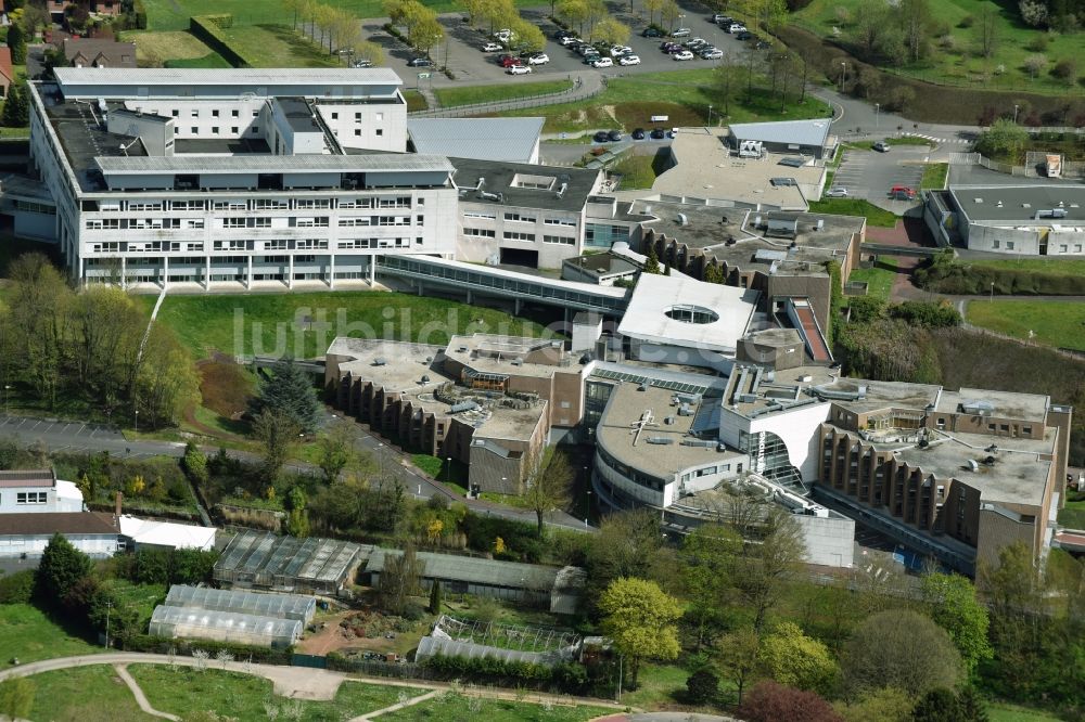 Luftbild Lievin - Klinikgelände des Krankenhauses Polyclinique de Riaumont in Lievin in Nord-Pas-de-Calais Picardie, Frankreich