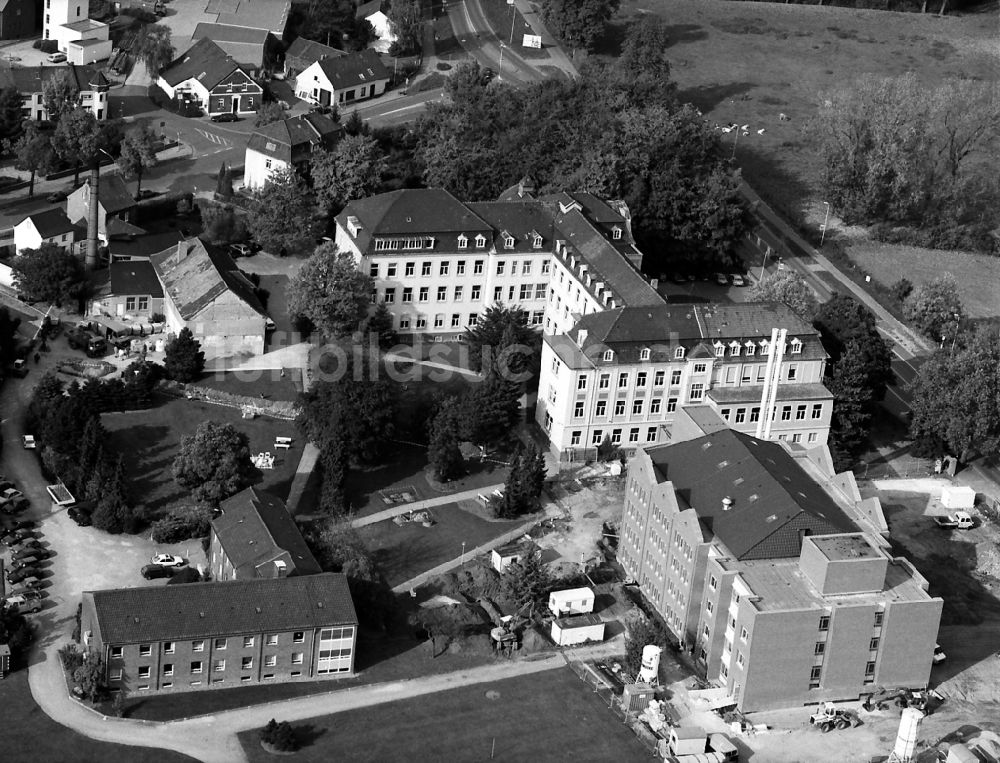 Luftbild Rheinberg - Klinikgelände des Krankenhauses in Rheinberg im Bundesland Nordrhein-Westfalen, Deutschland