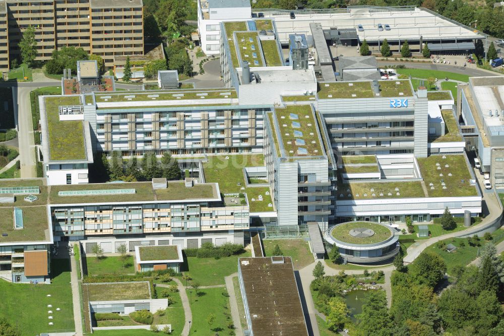 Luftbild Stuttgart - Klinikgelände des Krankenhauses Robert-Bosch-Krankenhaus im Ortsteil Bad Cannstatt in Stuttgart im Bundesland Baden-Württemberg, Deutschland