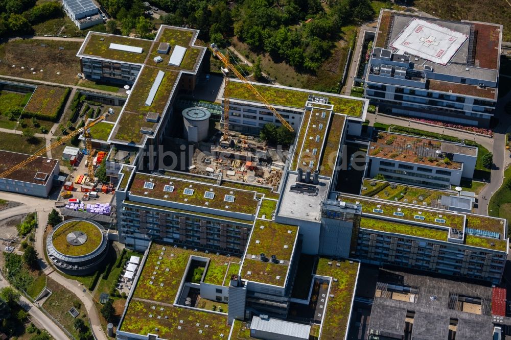 Luftbild Stuttgart - Klinikgelände des Krankenhauses Robert-Bosch-Krankenhaus im Ortsteil Bad Cannstatt in Stuttgart im Bundesland Baden-Württemberg, Deutschland