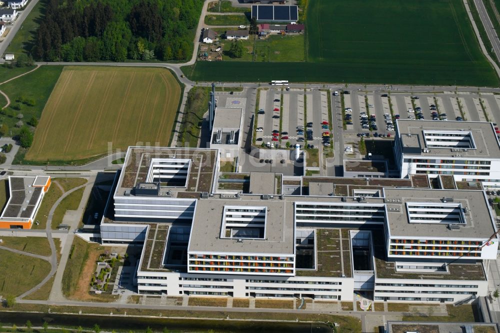 Villingen-Schwenningen von oben - Klinikgelände des Krankenhauses Schwarzwald-Baar Klinikum Klinik für Plastische und Handchirurgie an der Klinikstraße in Villingen-Schwenningen im Bundesland Baden-Württemberg, Deutschland