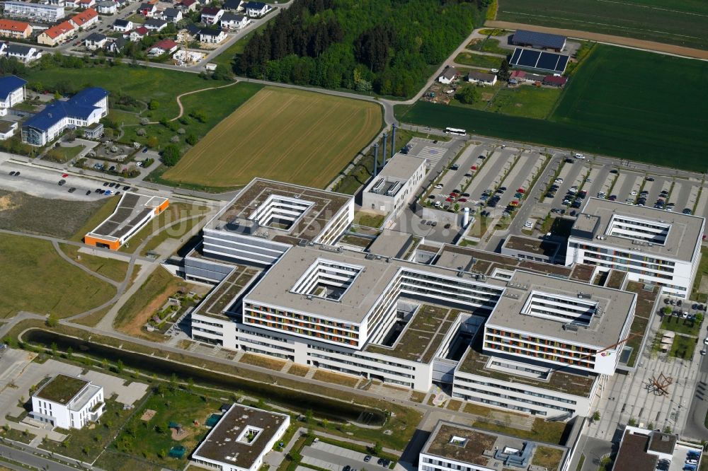 Luftbild Villingen-Schwenningen - Klinikgelände des Krankenhauses Schwarzwald-Baar Klinikum Klinik für Plastische und Handchirurgie an der Klinikstraße in Villingen-Schwenningen im Bundesland Baden-Württemberg, Deutschland