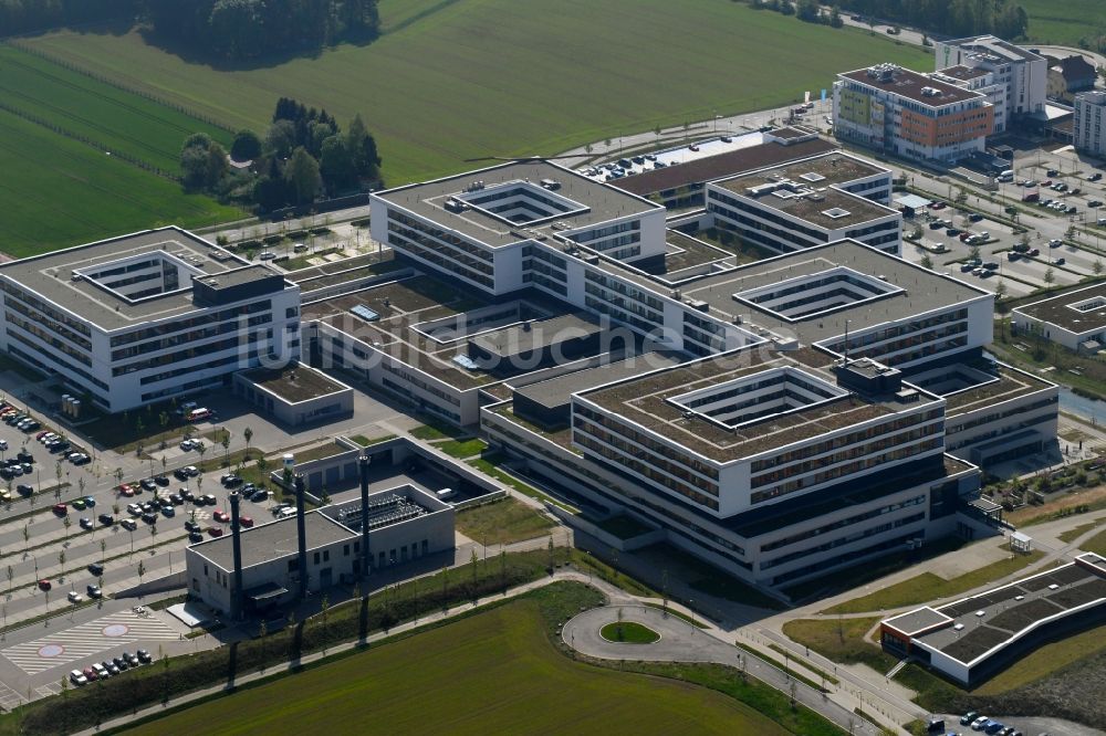 Luftbild Villingen-Schwenningen - Klinikgelände des Krankenhauses Schwarzwald-Baar Klinikum Klinik für Plastische und Handchirurgie an der Klinikstraße in Villingen-Schwenningen im Bundesland Baden-Württemberg, Deutschland