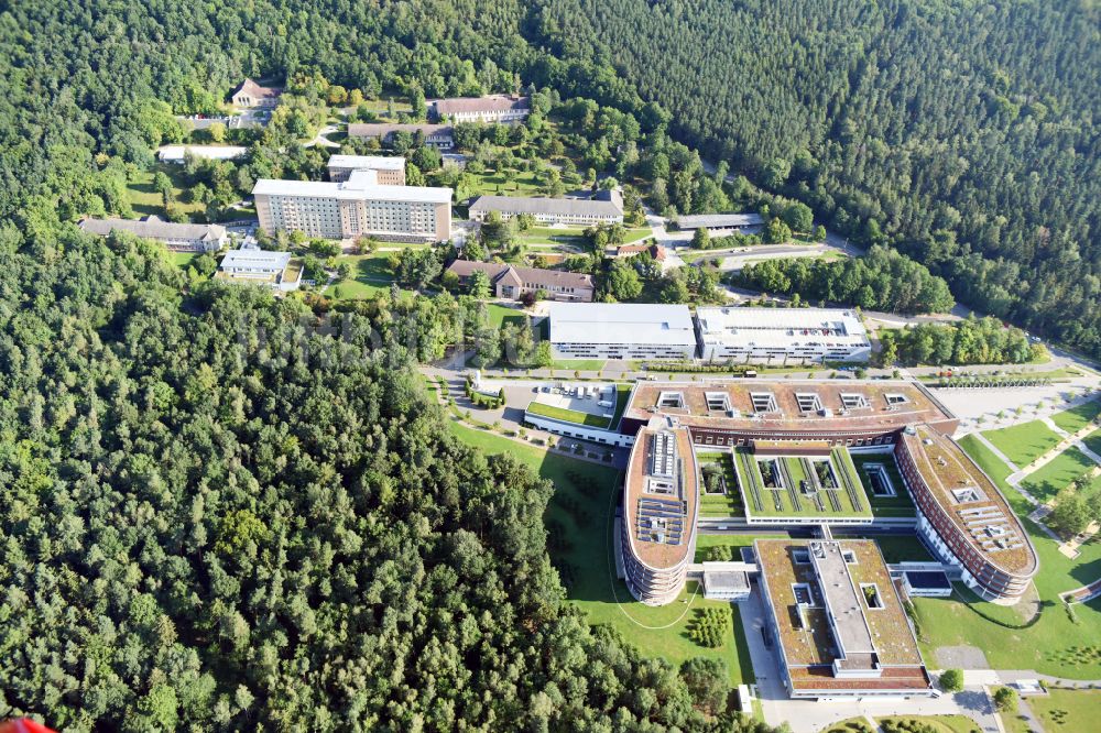 Luftaufnahme Gera - Klinikgelände des Krankenhauses SRH Wald-Klinikum Gera in Gera im Bundesland Thüringen, Deutschland