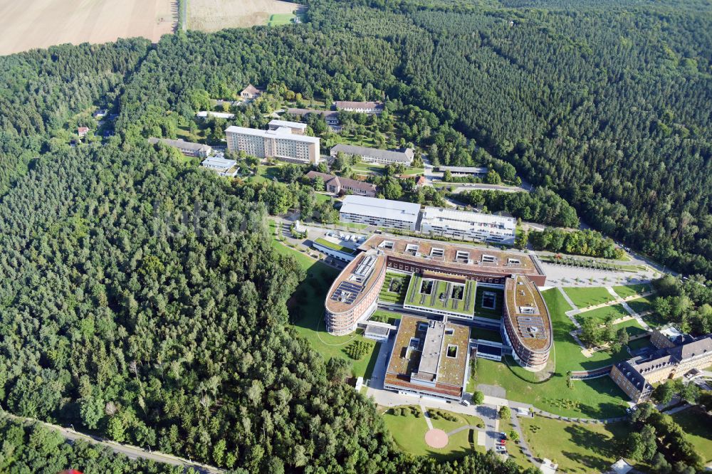 Luftbild Gera - Klinikgelände des Krankenhauses SRH Wald-Klinikum Gera in Gera im Bundesland Thüringen, Deutschland