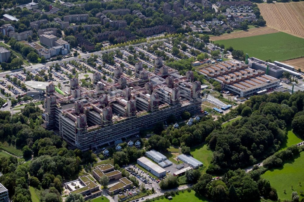 Luftbild Aachen - Klinikgelände des Krankenhauses Universitätsklinikum Aachen in Aachen im Bundesland Nordrhein-Westfalen, Deutschland