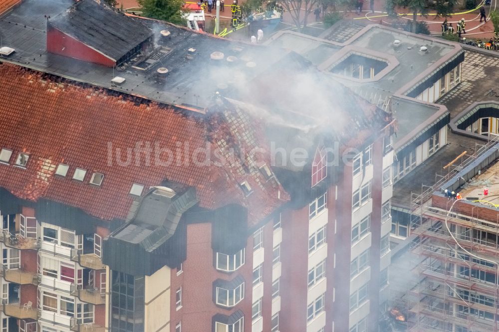 Luftbild Bochum - Klinikgelände des Krankenhauses BG Universitätsklinikum Bergmannsheil in Bochum im Bundesland Nordrhein-Westfalen, Deutschland