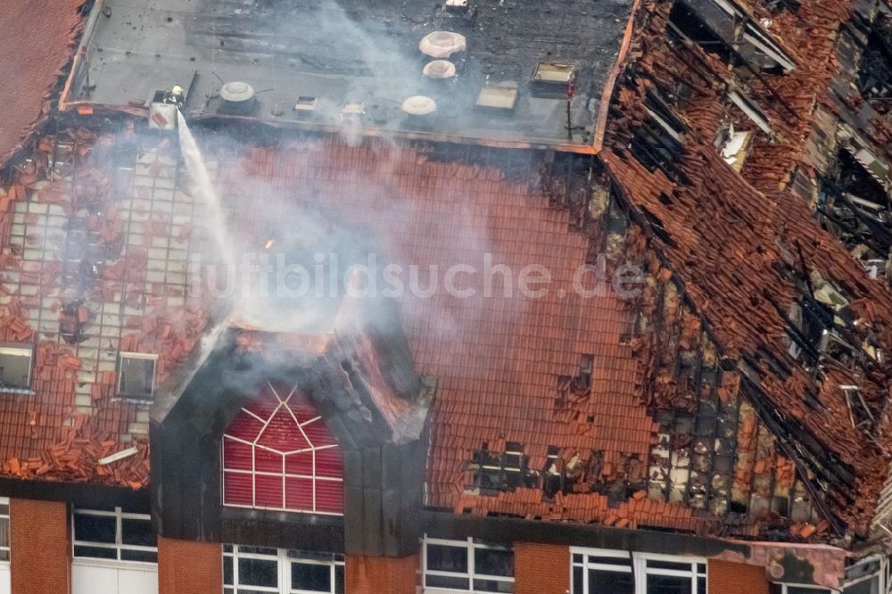 Luftbild Bochum - Klinikgelände des Krankenhauses BG Universitätsklinikum Bergmannsheil in Bochum im Bundesland Nordrhein-Westfalen, Deutschland