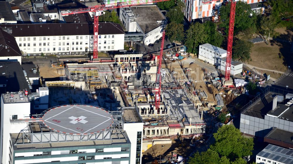 Luftbild Bonn - Klinikgelände des Krankenhauses Universitätsklinikum Bonn in Bonn im Bundesland Nordrhein-Westfalen, Deutschland