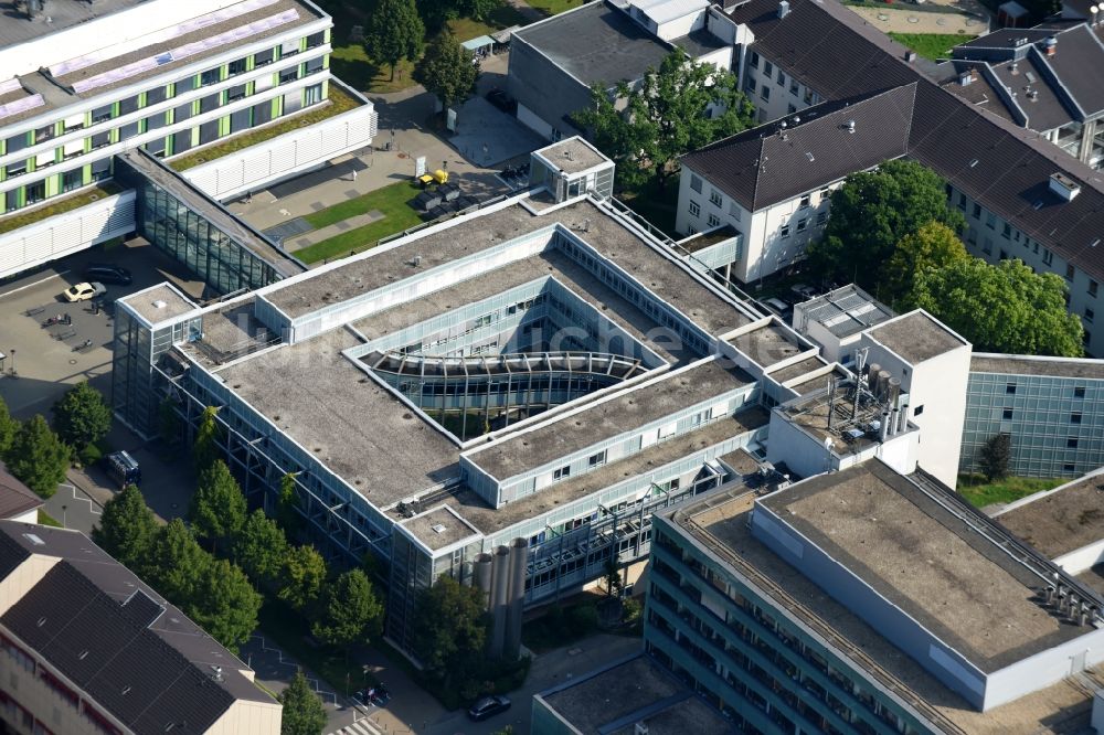 Bonn aus der Vogelperspektive: Klinikgelände des Krankenhauses Universitätsklinikum - UKB in Bonn im Bundesland Nordrhein-Westfalen, Deutschland