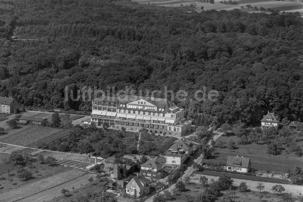 Luftaufnahme Bad Rappenau - Klinikgelände des Krankenhauses Vulpius Klinik in Bad Rappenau im Bundesland Baden-Württemberg, Deutschland