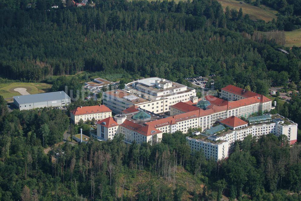 Luftbild Bad Berka - Klinikgelände des Krankenhauses Zentralklinik Bad Berka in Bad Berka im Bundesland Thüringen, Deutschland