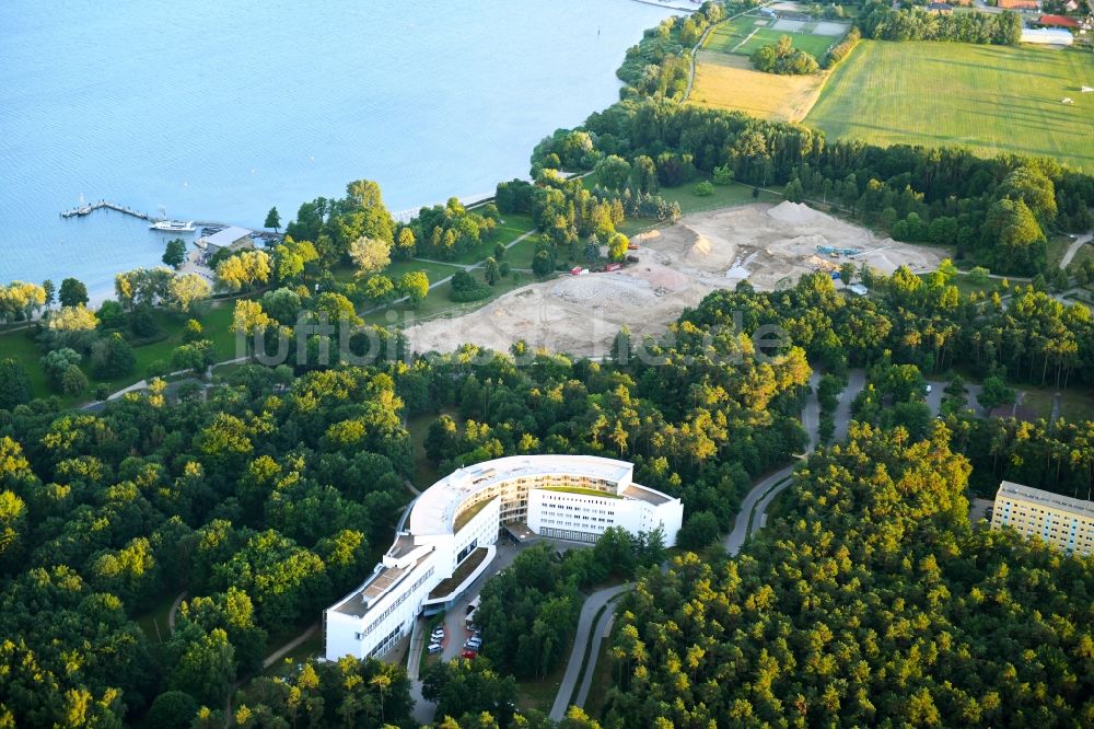 Luftbild Klink - Klinikgelände des Rehabilitationszentrums der Rehaklinik in Klink im Bundesland Mecklenburg-Vorpommern, Deutschland