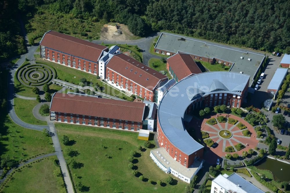 Luftbild Lingen (Ems) - Klinikgelände des Rehabilitationszentrums der Rehaklinik in Lingen (Ems) im Bundesland Niedersachsen