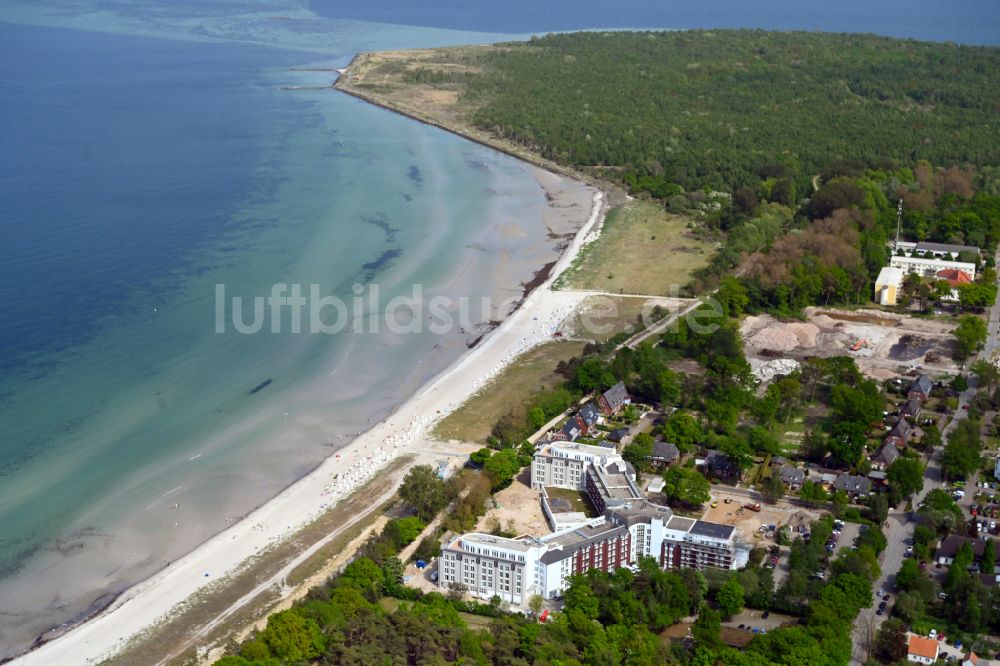 Luftbild Ostseebad Boltenhagen - Klinikgelände des Rehabilitationszentrums der Rehaklinik der Strandklinik Boltenhagen in Ostseebad Boltenhagen im Bundesland Mecklenburg-Vorpommern, Deutschland