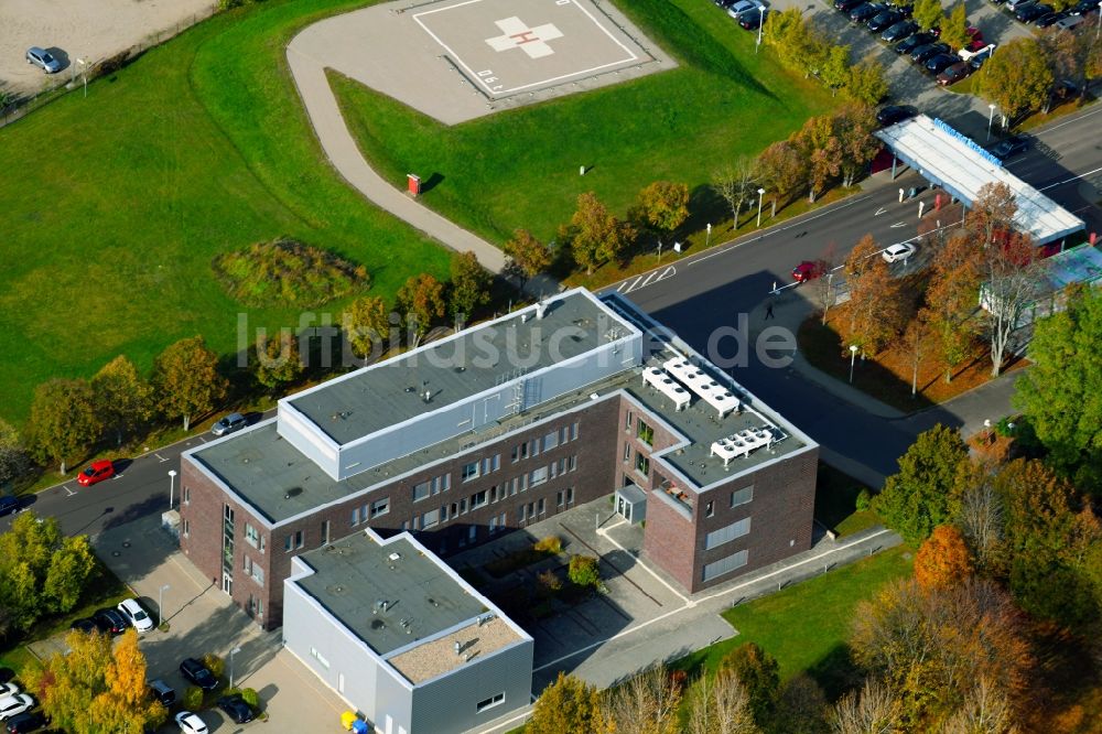 Magdeburg aus der Vogelperspektive: Klinikgelände des Universitätsklinikum in Magdeburg im Bundesland Sachsen-Anhalt, Deutschland