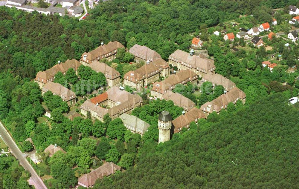 Berlin-Buch von oben - Klinikum Berlin-Buch.