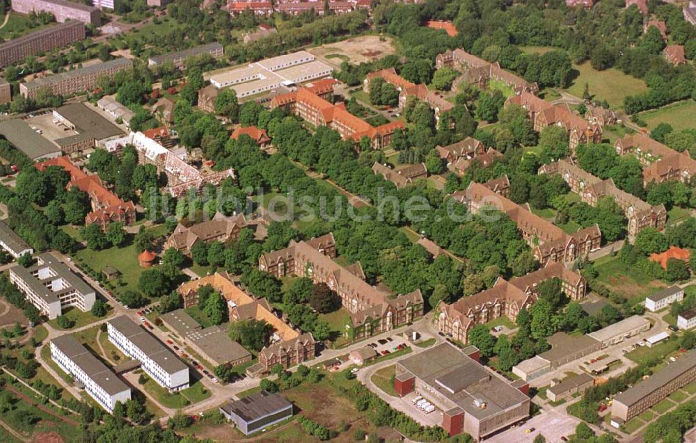 Luftbild Berlin-Buch - Klinikum Berlin-Buch.