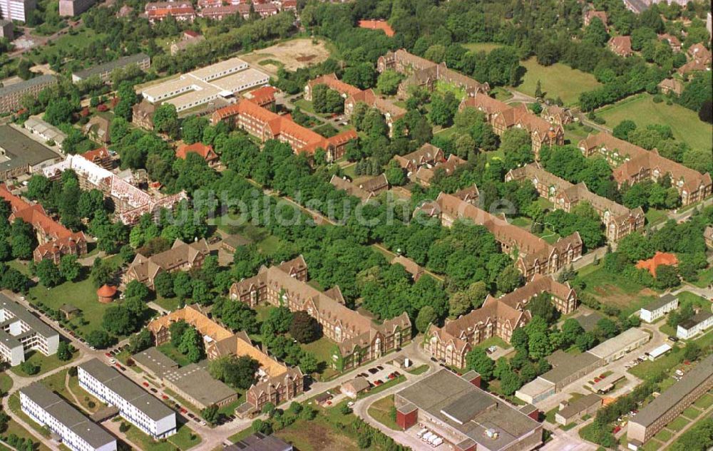 Luftaufnahme Berlin-Buch - Klinikum Berlin-Buch.