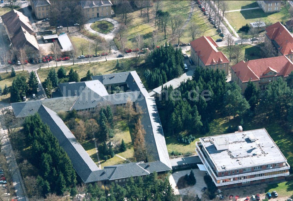 Luftbild Berlin-Buch - Klinikum Berlin-Buch.