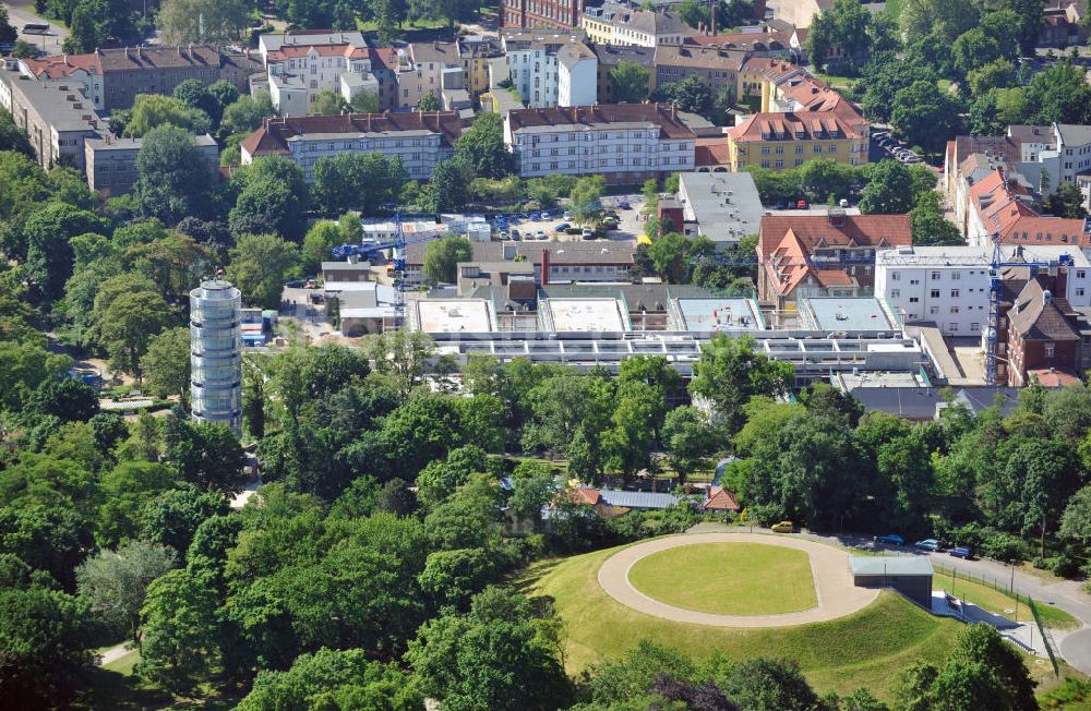 Brandenburg aus der Vogelperspektive: Klinikum Brandenburg