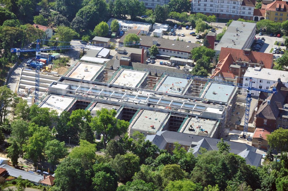 Luftaufnahme Brandenburg - Klinikum Brandenburg