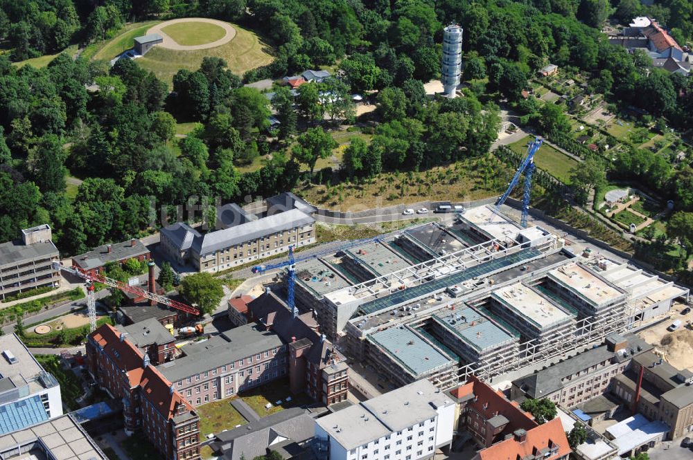 Brandenburg aus der Vogelperspektive: Klinikum Brandenburg