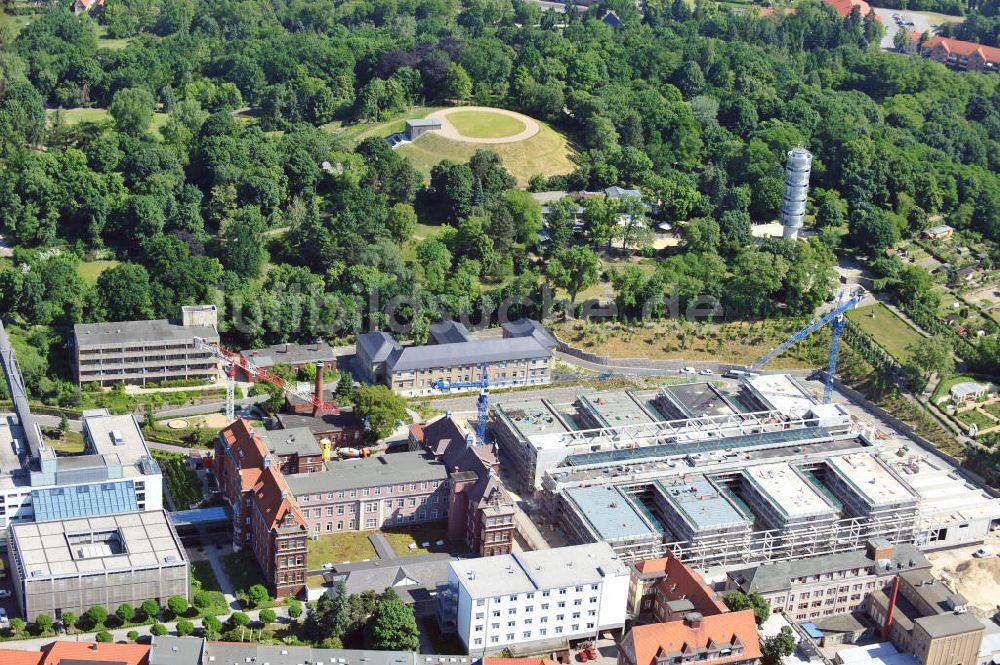 Luftbild Brandenburg - Klinikum Brandenburg