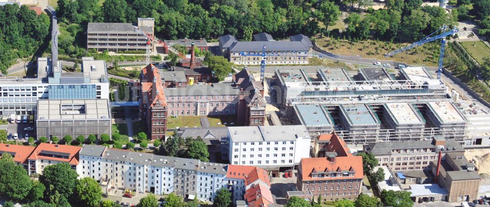 Luftaufnahme Brandenburg - Klinikum Brandenburg