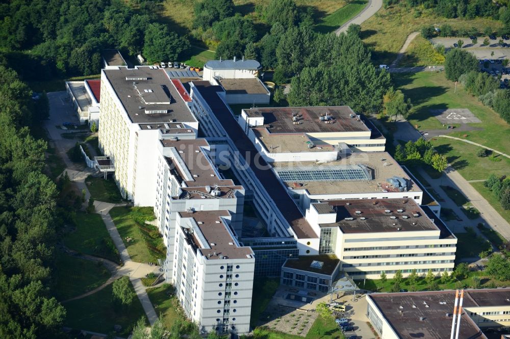 Luftaufnahme Frankfurt (Oder) - Klinikum Frankfurt (Oder) im Bundesland Brandenburg