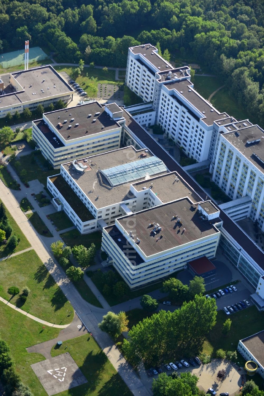 Frankfurt (Oder) aus der Vogelperspektive: Klinikum Frankfurt (Oder) im Bundesland Brandenburg