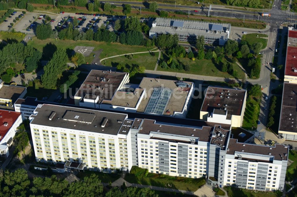 Frankfurt (Oder) aus der Vogelperspektive: Klinikum Frankfurt (Oder) im Bundesland Brandenburg