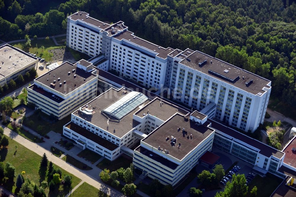 Luftaufnahme Frankfurt (Oder) - Klinikum Frankfurt (Oder) Im Bundesland ...