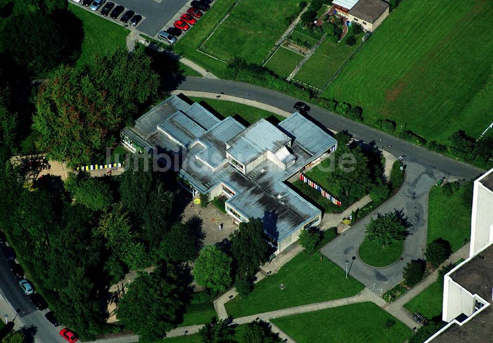 Luftaufnahme Herford (NRW) - Klinikum Herford und Erweiterungsbaustelle einer Aufnahmestation - Herford (NRW)