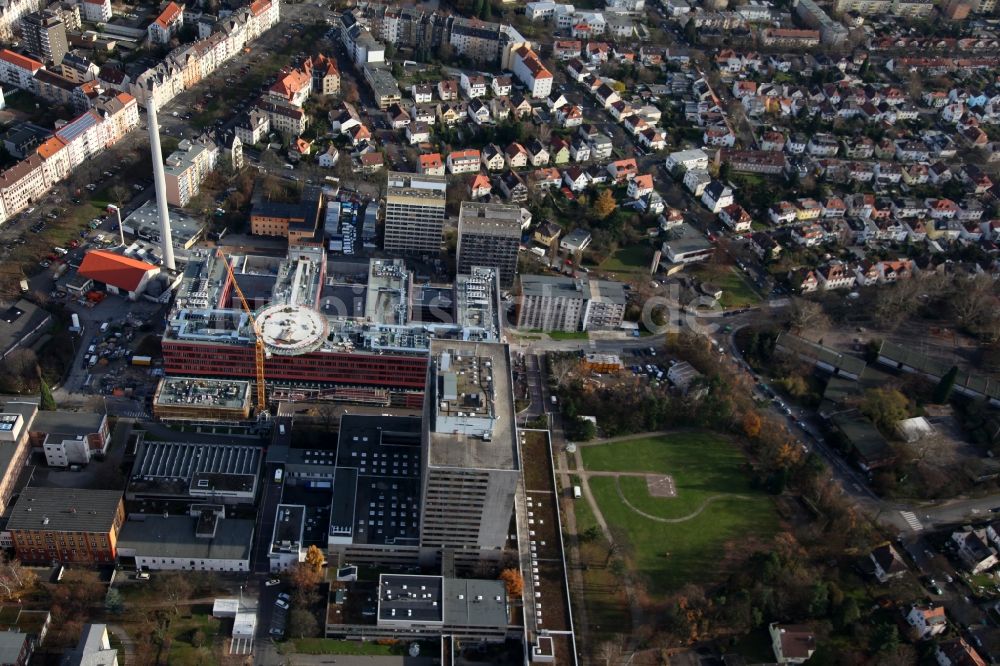 Luftbild Offenbach am Main - Klinikum Offenbach in Offenbach am Main im Bundesland Hessen