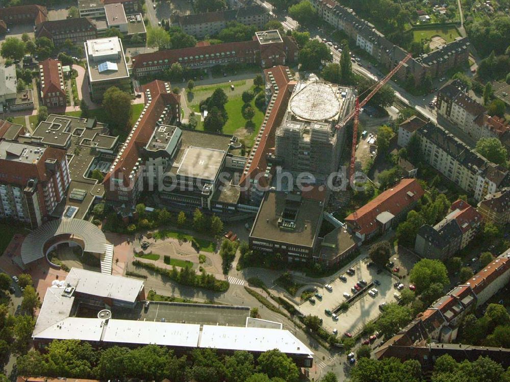 Bochum von oben - Klinikum der Ruhr-Universität