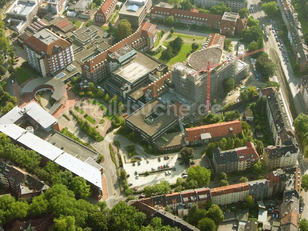 Bochum aus der Vogelperspektive: Klinikum der Ruhr-Universität