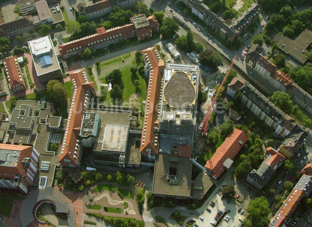 Bochum aus der Vogelperspektive: Klinikum der Ruhr-Universität