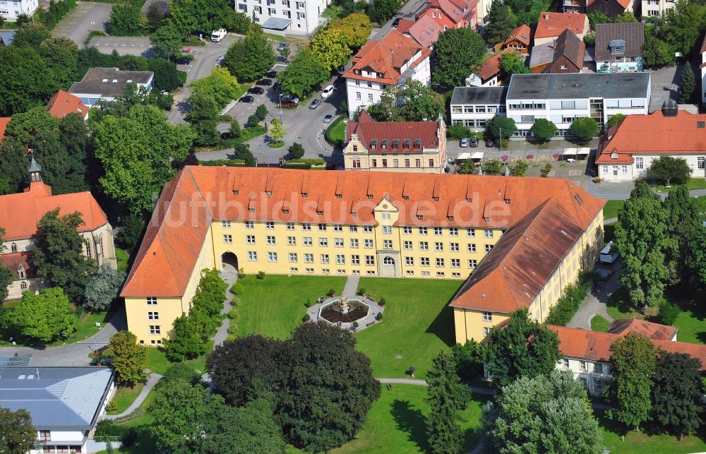 Winnenden von oben - Klinikum Schloß Winnenden im Bundesland Baden-Württemberg