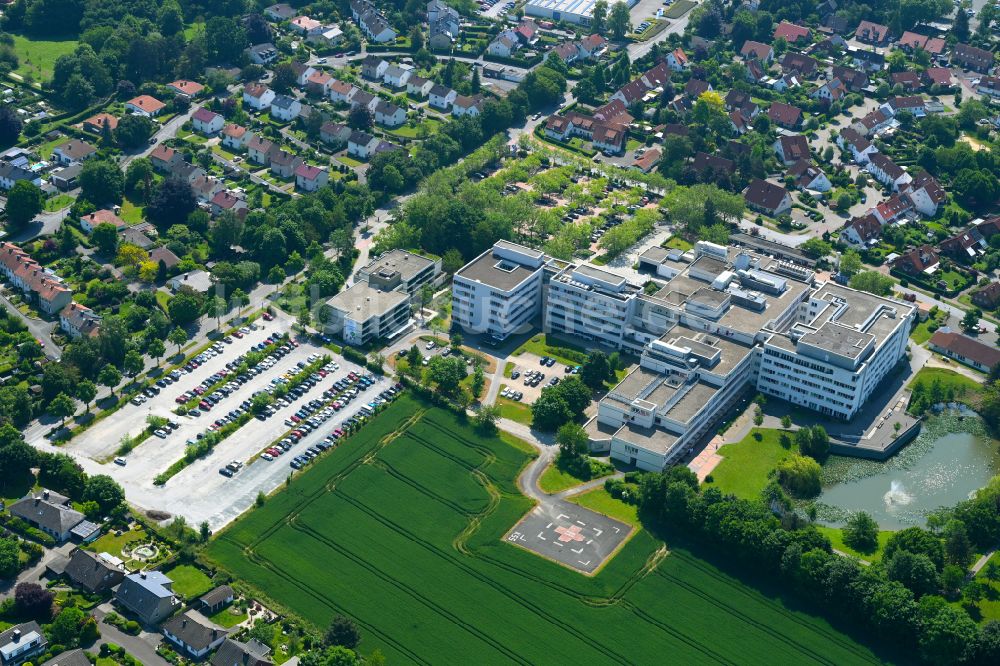 Luftbild Soest - Klinikum Stadt Soest in Soest im Bundesland Nordrhein-Westfalen, Deutschland