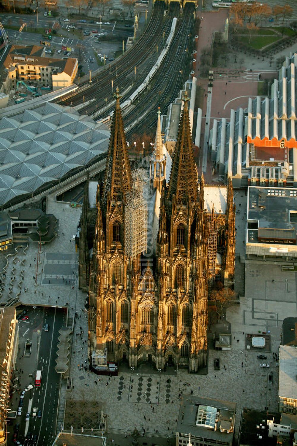 Luftaufnahme Köln - Kölner Dom