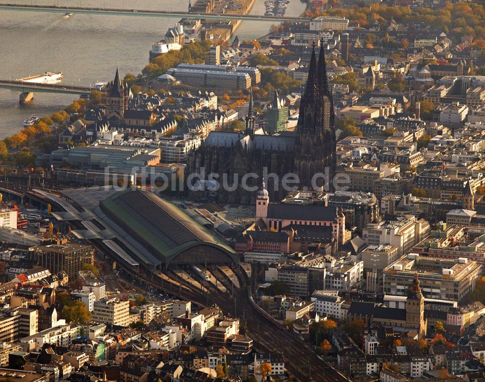 Luftaufnahme Köln - Kölner Dom