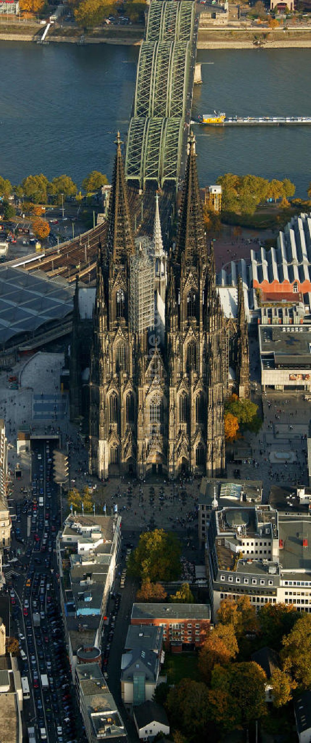 Luftbild Köln - Kölner Dom