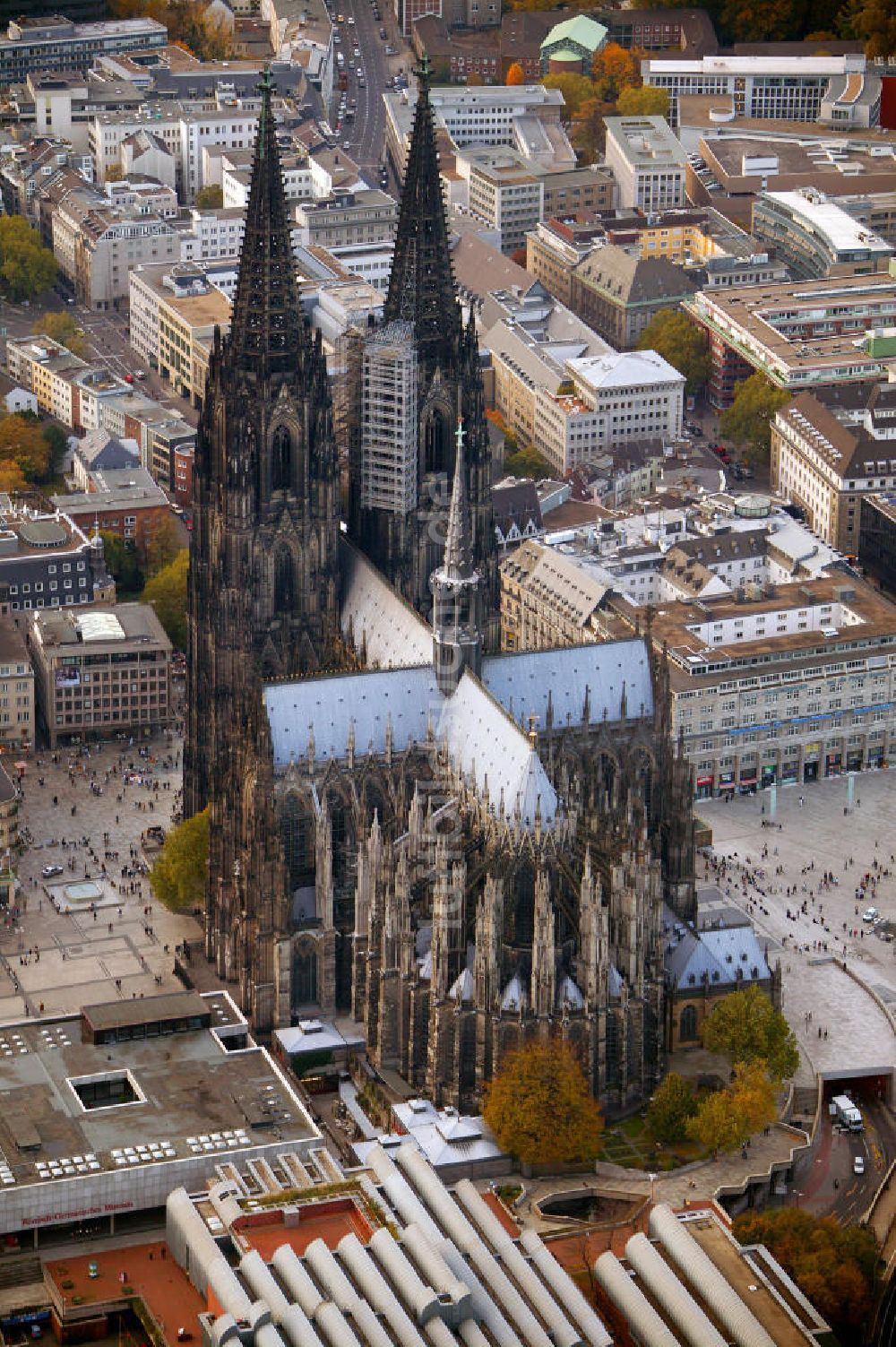 Luftaufnahme Köln - Kölner Dom