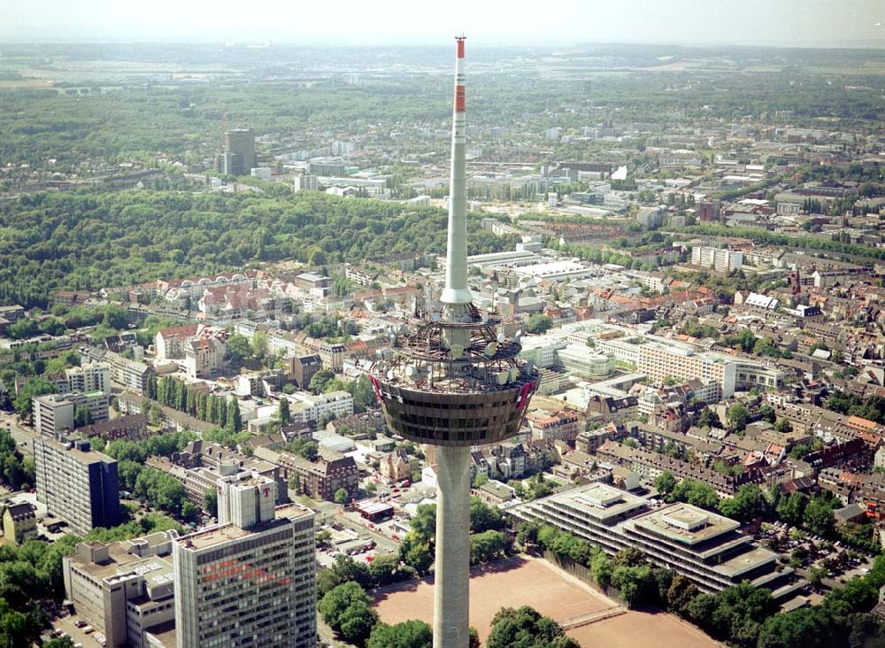 Köln von oben - Kölner Fernsehturm